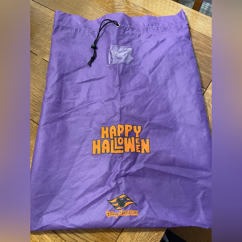 Disney cruise line Halloween bag